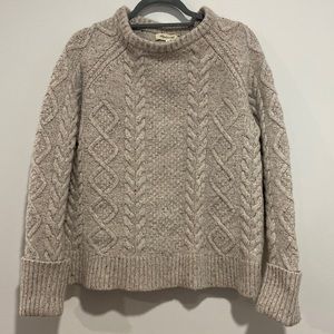 Madewell Chunky Sweater Women Size M